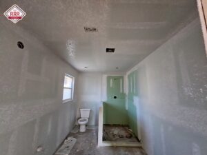 Open framing of this new construction addition Waco TX